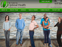 Tablet Screenshot of cfohealth.com